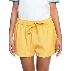 Roxy Love Square - Shorts for Women - Shorts - Frauen - S - Gelb. von Roxy