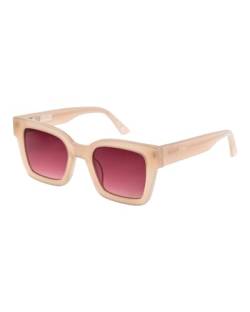 Roxy Nikah ERJEY03137 Sonnenbrille für Damen, Braun – Shiny Tapioca/Brown Gradient, Einheitsgröße von Roxy