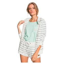 Roxy Perfect Wave Stripes - Zip-Up Hoodie for Women - Kapuzenpulli mit Reißverschluss - Frauen - XS - Weiss. von Roxy