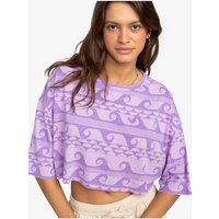 Roxy Print-Shirt The Bright Sun - Kürzeres Top für Frauen von Roxy