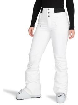 Roxy Rising High Skinny - Technical Snow Pants for Women - Funktionelle Schneehose - Frauen - L - Weiss. von Roxy