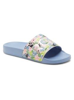 Roxy Slippy Sandale, Light Blue, 34 EU von Roxy