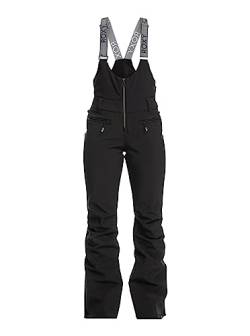 Roxy Summit - Technical Snow Bib Pants for Women - Funktionelle Schneelatzhose - Frauen - L - Schwarz. von Roxy