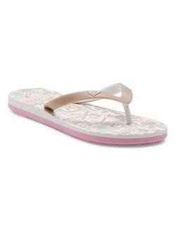 Roxy Tahiti Sandale, White/PINK/Multi, 30 EU von Roxy