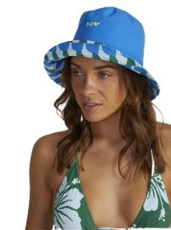 Roxy Wash - Reversible Bucket Hat for Women - Wendbarer Anglerhut - Frauen - M/L - Blau. von Roxy