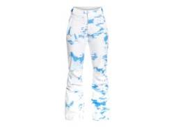 Snowboardhose ROXY "Chloe Kim" Gr. L, blau (azure blue clouds) Damen Hosen von Roxy