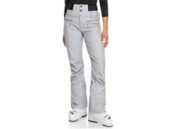 Snowboardhose ROXY "Rising High" Gr. M, grau (heather grey) Damen Hosen von Roxy