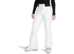 Snowboardhose ROXY "Rising High Skinny" Gr. XL, weiß (bright white) Damen Hosen von Roxy