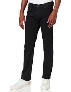 Roy Robson Herren Slim fit-Denim Steevy-5-Pocket-Jeans Hose, Schwarz (Black A001), W32/32 von Roy Robson