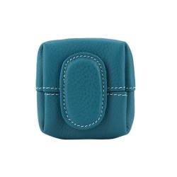 Royal Bagger Trend ige Geldbörsen für Frauen, Echtes Leder Wechsel Beutel, mit Perlen Armband (Purpurblau) von Royal Bagger