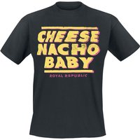 Royal Republic T-Shirt - Cheese Nacho Baby - S bis XXL - für Männer - Größe S - schwarz  - Lizenziertes Merchandise! von Royal Republic