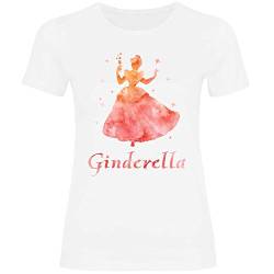 Royal Shirt Damen T-Shirt Ginderella, Größe:L, Farbe:White von Royal Shirt