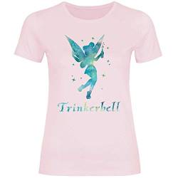 Royal Shirt Damen T-Shirt Trinkerbell, Größe:M, Farbe:Orchid Pink von Royal Shirt