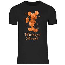 Royal Shirt Herren T-Shirt Whiskey Mouse, Größe:XXL, Farbe:Black von Royal Shirt