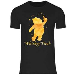 Royal Shirt Herren T-Shirt Whiskey Puuh, Größe:XXL, Farbe:Black von Royal Shirt