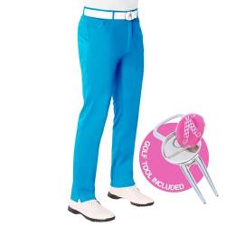 Royal & Awesome Herren Golf Hose - Why So Blue von Royal & Awesome