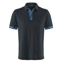 Royal & Awesome Herren Golf Leistungs-Polo - Dunkel blau von Royal & Awesome