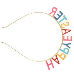 Regenbogen Haarband Für Ostern Tag Frohe Ostern Stirnband Festival Feier Hairhoop 2024 Ostern Party Supplies Party Zubehör Haarschmuck von Ruarby
