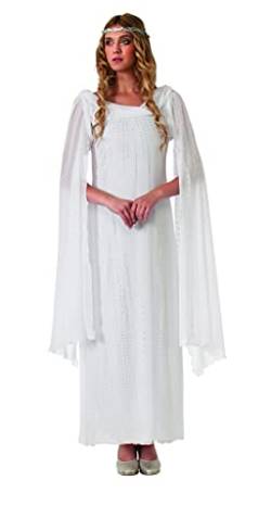 Rubie's Damen Der Hobbit Galadriel Kostüm Kleid mit Kopfbedeckung Kost me in Erwachsenengr e, Weiß, Einheitsgröße EU von Rubie's