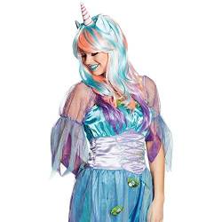 Rubie's Märchen Damen Perücke Einhorn Karneval Fasching Cosplay von Rubie's