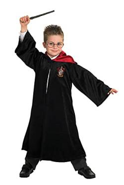Rubies offizielles Harry Potter Gryffindor Deluxe Robe Kinderkostüm - Medium, Welttag des Buches von Rubie's