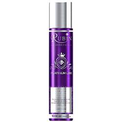 Platinum liss brazilian Keratin Hair Treatment,Protein Glättung und Behandlung 0% Formaldehyde, 1000ml /1L für gefärbte helle Harre von Rubin Cosmetics