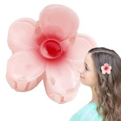 Ruhnjyg Blumenklammern,Haarspangen Blume | Hawaiianische Blumen-Haarspangen für Frauen,Stilvolle Haarspangen mit starkem Halt, Blume, für ganztägiges Tragen, Haarschmuck für dickes, dünnes Haar, von Ruhnjyg