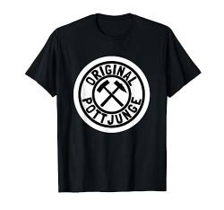 Ruhrpott Original Pottjunge Bergbau Tshirt T-Shirt von Ruhrpott T-Shirts und Geschenke