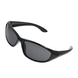 Ruilogod Black Plastic Full Rim Outdoor-Sonnenbrille für Frauen Männer von Ruilogod