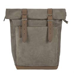 Rucksack Leder 30x41cm Rolltop "Leisure" braun ranger Ruitertassen 4054-76 von Ruitertassen