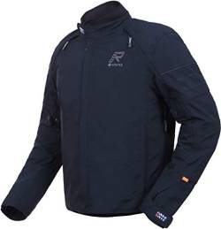 Rukka R-EX Motorrad Textiljacke (Black,50) von Rukka