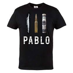 Rule Out Herren T-Shirt. Pablo Escobar. Narcos TV-Serie. Casual Wear (Größe XXLarge) von Rule Out