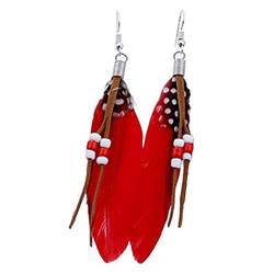 1 Paar-ohrringe Für Frauen Ethnische Bunte -ohrringe Baumeln Ohrring-mädchen-geschenk von Ruluti