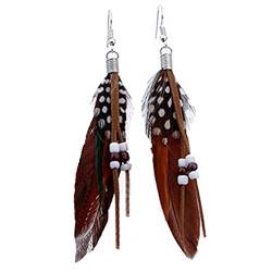 1 Paar-ohrringe Für Frauen Ethnische Bunte -ohrringe Baumeln Ohrring-mädchen-geschenk von Ruluti