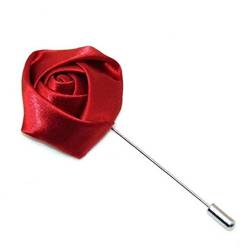 Rose Broschen Satin Boutonniere Mini Rose Revers Pin Für Männer Anzug Hochzeit Bräutigam von Ruluti