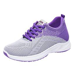 Rumity Damen Laufschuhe Damen Sneakers Tennisschuhe Sportschuhe Freizeitschuhe Atmungsaktiv Laufschuhe Straßenlaufschuhe Sneaker Frauen Wanderschuhe Barfuss Schuhe Damen Schwarze Schuhe von Rumity