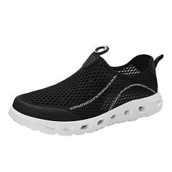 Rumity Herren Walkingschuhe Turnschuhe Fitnessstudio Sportschuhe Sneaker Running Tennis Schuhe Freizeit Straßenlaufschuhe Sommer Sneaker Herren Atmungsaktive Schuhe von Rumity