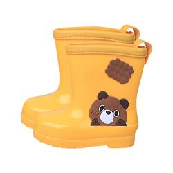 Rumity Kinder Gummistiefel Regenschuhe Gummistiefel Kinder Wasserdichte Stiefel Regenschuhe für Kleinkinder Jungen Mädchen Gummistiefel Naturkautschuk Kinder Gummistiefel Jungen 29 von Rumity