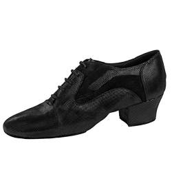 Rummos Damen Trainerschuhe R607 - Leder/Nubuck Schwarz - Medium (Normal) - 4,5 cm Cuban - EUR 38,5 von Rummos