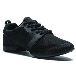 Rumpf Mojo Dancesneaker Tanzsneaker Tanzschuhe Hip Lindy Hop Gymnastik Trainings Hallen Aerobic Schuhe, 44 EU, Schwarz von Rumpf