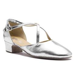 Rumpf Tanzschuhe Broadway Frauen Balletschuh Tanzschuh Sportschuh Tanz silber 37 von Rumpf