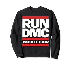 Offizielles Logo der Run DMC World Tour Sweatshirt von Run DMC