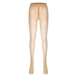 Runhomal Damen Transparente Strumpfhose Leggings Reißverschluss im Schritt Feinstrumpfhose Damen Unterhosen Unterwäsche Schlafhose Dessous Reizwäsche Nude XL von Runhomal