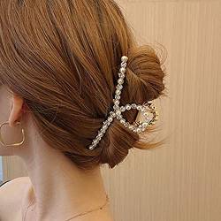 Runmi Große Haarklammer 11 cm Metall Haarspangen für dickes Rutschfeste Große Haarklammern für Frauen und Mädchen von Runmi