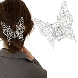 Runmi Haarklammern, Schmetterlings-Haarklammern, rutschfest, große Metall-Haarspangen, Haarschmuck für Damen und Mädchen von Runmi