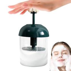 Rurunklee Gesichtswaschschäumer, Gesichtsreiniger-Schaummacherbecher | Gesichtsreiniger, Reinigungsschaumhersteller - Sicherer und einfacher Schaumstoff-Peitschenmacher für Frauen, Reisen, Haushalt von Rurunklee