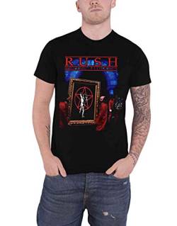 Rush T Shirt Moving Pictures Album Band Logo Nue offiziell Herren Schwarz M von Rush