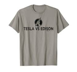 Vintage Tesla VS Edison Elektriker-Wort T-Shirt von Russ LaChanse