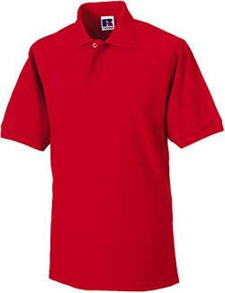 Russell Collection r-599 m-0 Poloshirt aus robustem Baumwollmischgewebe bis Größe 4XL XXL rot - rot von Russel Collection