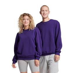 Russell Athletic Dri-Power Fleece-Sweatshirt für Herren, violett, X-Large von Russell Athletic
